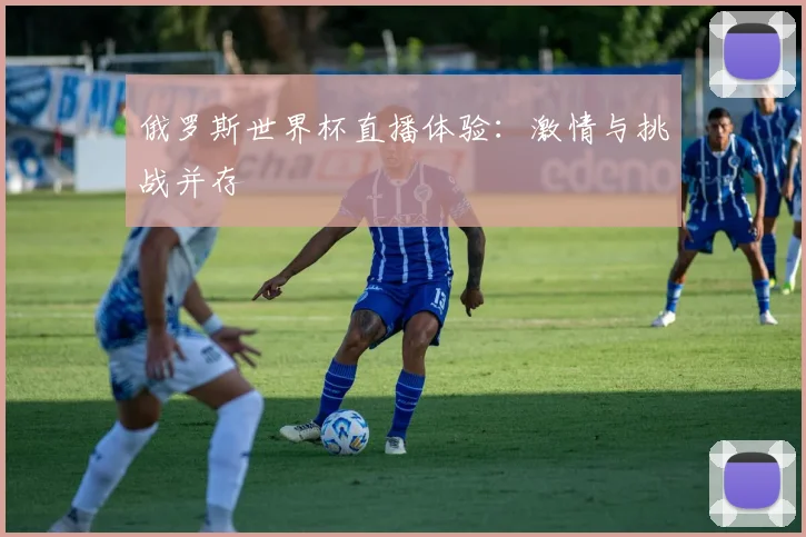 俄罗斯世界杯直播体验:激情与挑战并存