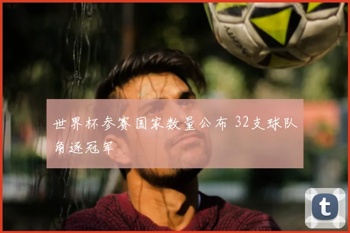 世界杯参赛国家数量公布 32支球队角逐冠军